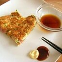 山芋でふんわ～り☆　お好み焼き風